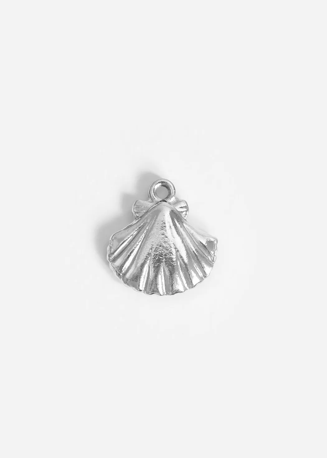 18K Gold PVD Stainless Steel Clam Shell Charm / PDL0097