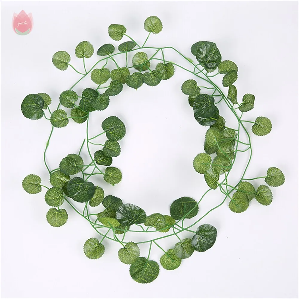 1Pc 230Cm Vine Silk Artificial Ivy Leaf