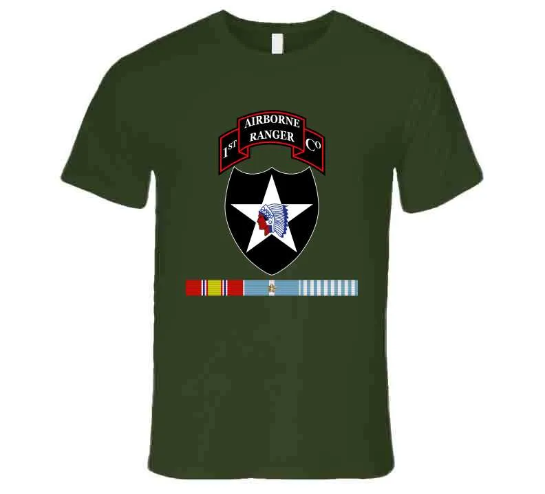 1st Ranger Infantry Co - 2nd Id Ssi W Korea Svc X 300 T Shirt