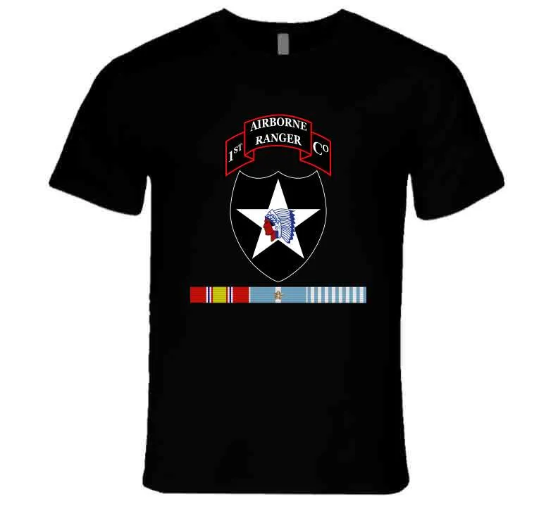 1st Ranger Infantry Co - 2nd Id Ssi W Korea Svc X 300 T Shirt