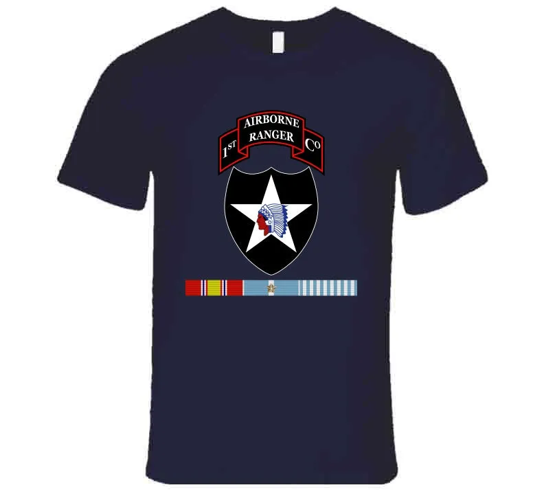 1st Ranger Infantry Co - 2nd Id Ssi W Korea Svc X 300 T Shirt