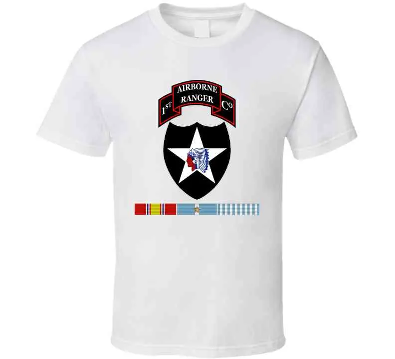 1st Ranger Infantry Co - 2nd Id Ssi W Korea Svc X 300 T Shirt