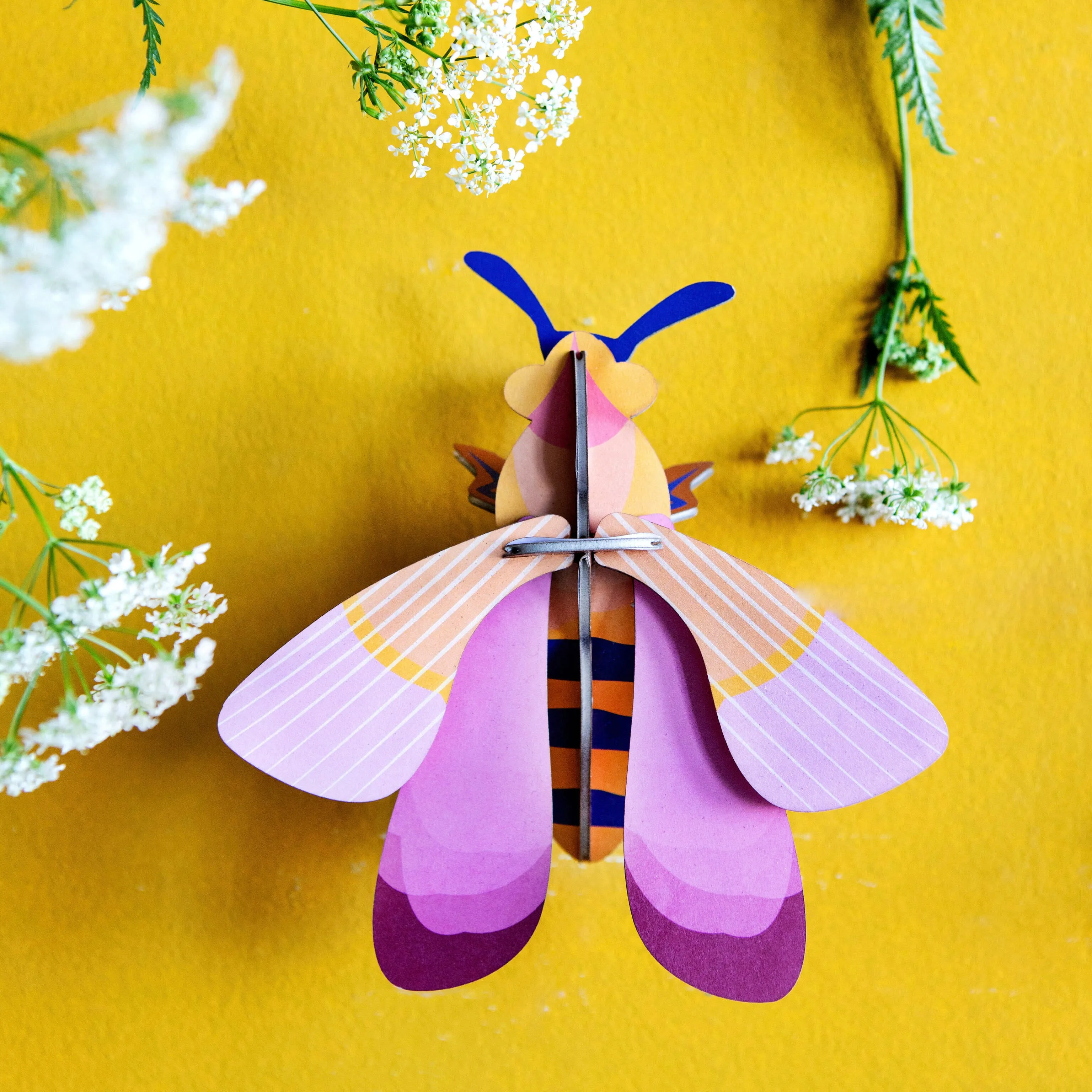 3D DIY Decorative Insects - Pink Bee