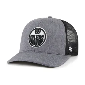 47 Brand NHL Carbon Trucker Hat - Edmonton Oilers