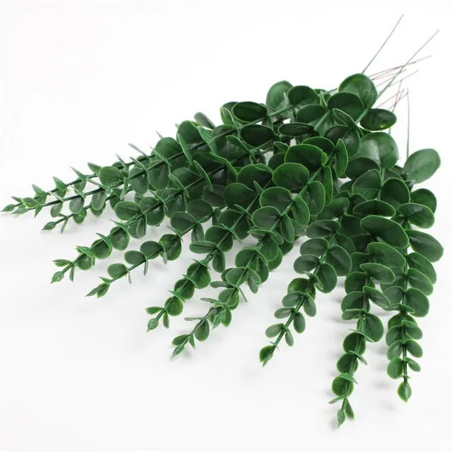 5PCS DIY Artificial Eucalyptus Wall Decor