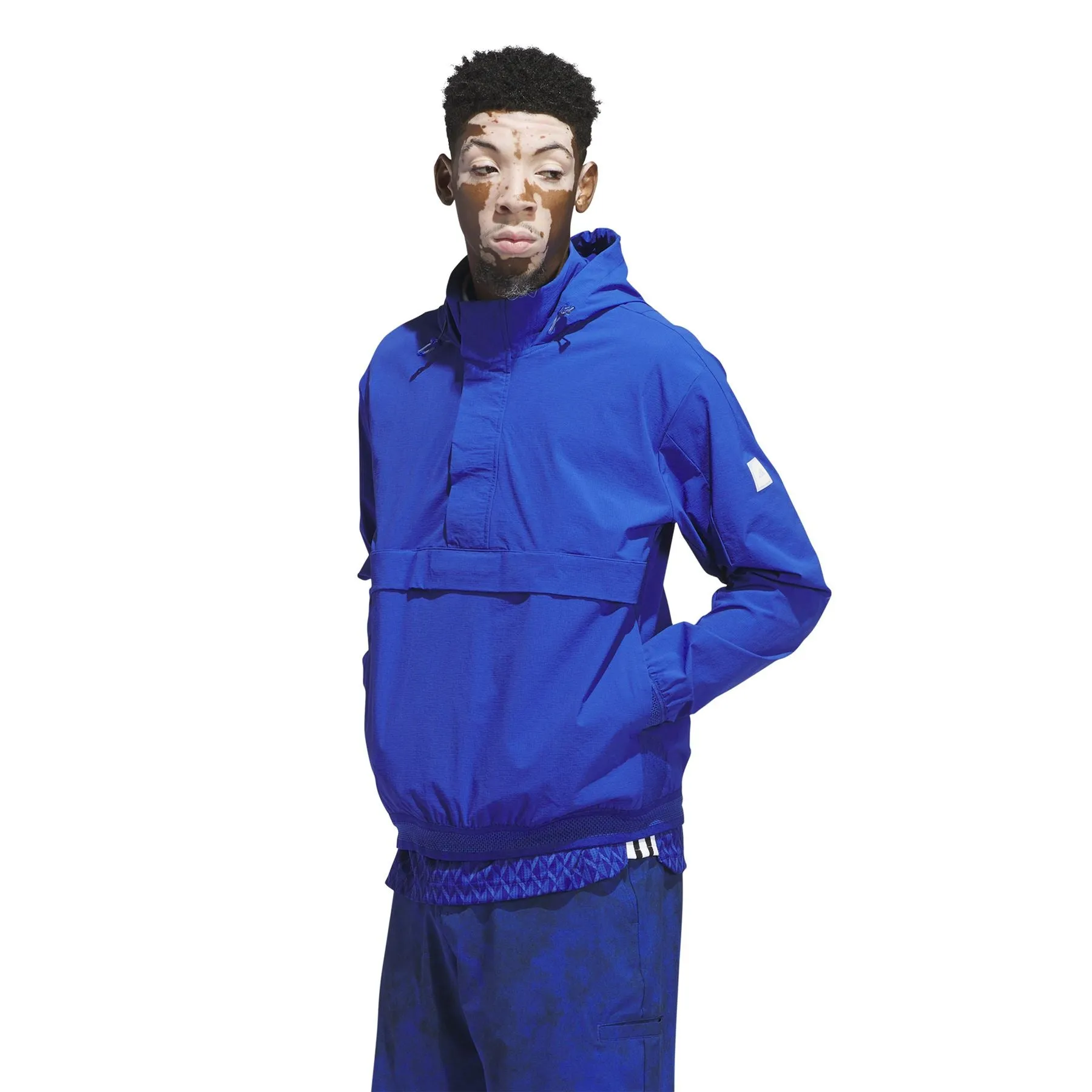 Adicross Half Zip Lightweight Anorak Royal Blue - SS24