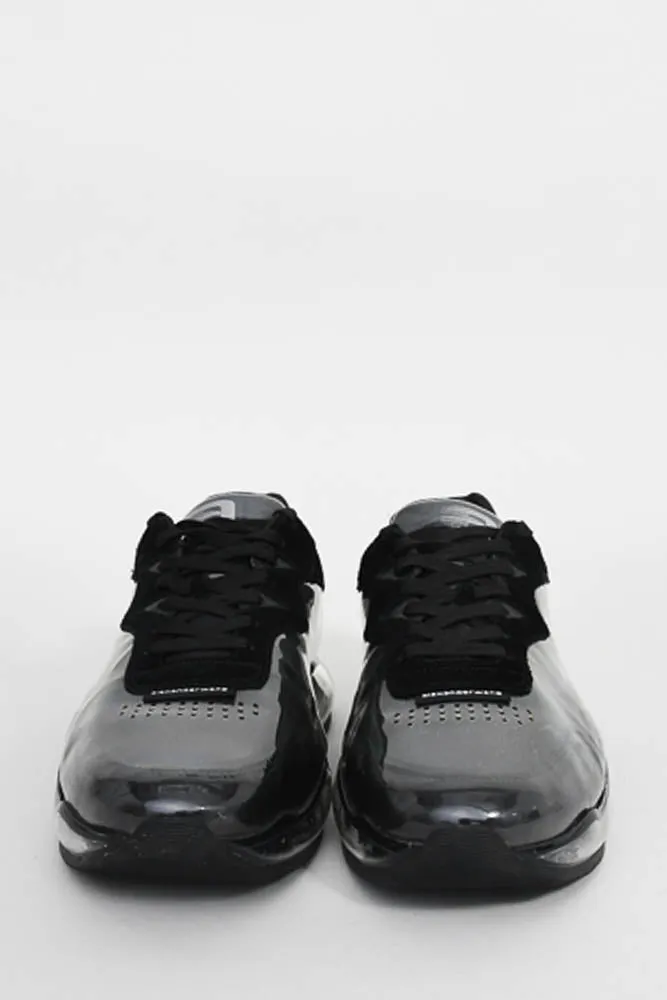 Alexander Wang Black Marbled Effect Sneakers Size 40 Mens