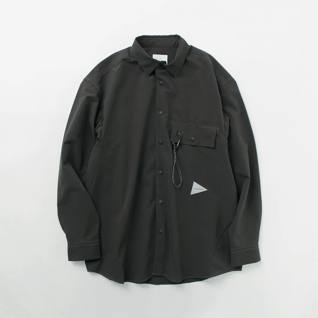 AND WANDER / Dry Breathable  Long Sleeve Shirt