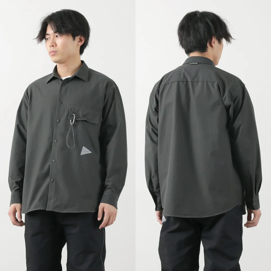 AND WANDER / Dry Breathable  Long Sleeve Shirt