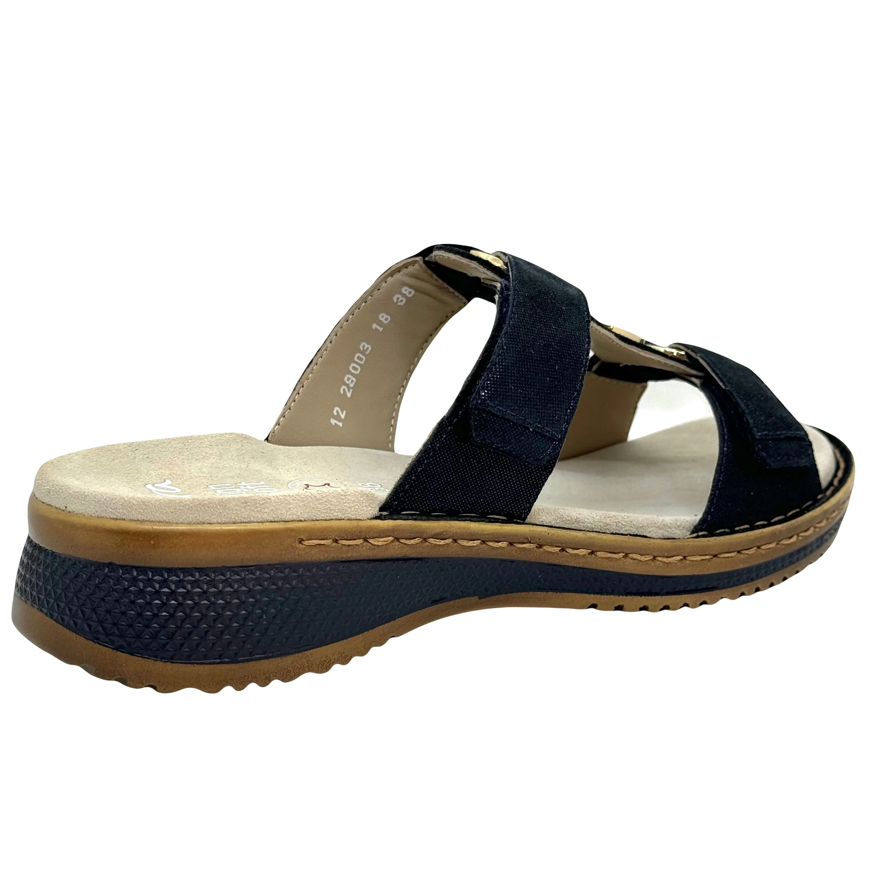 Ara Ladies Hawaii 2 Strap Mule Sandal