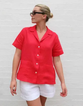 Arkie Shirt Sewing Pattern, Tessuti