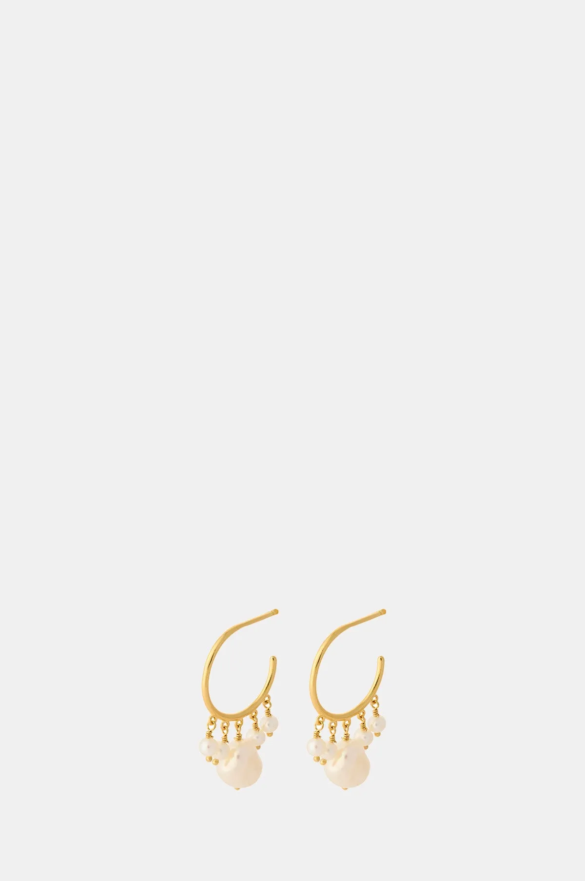 Bay Gold Hoop Earrings