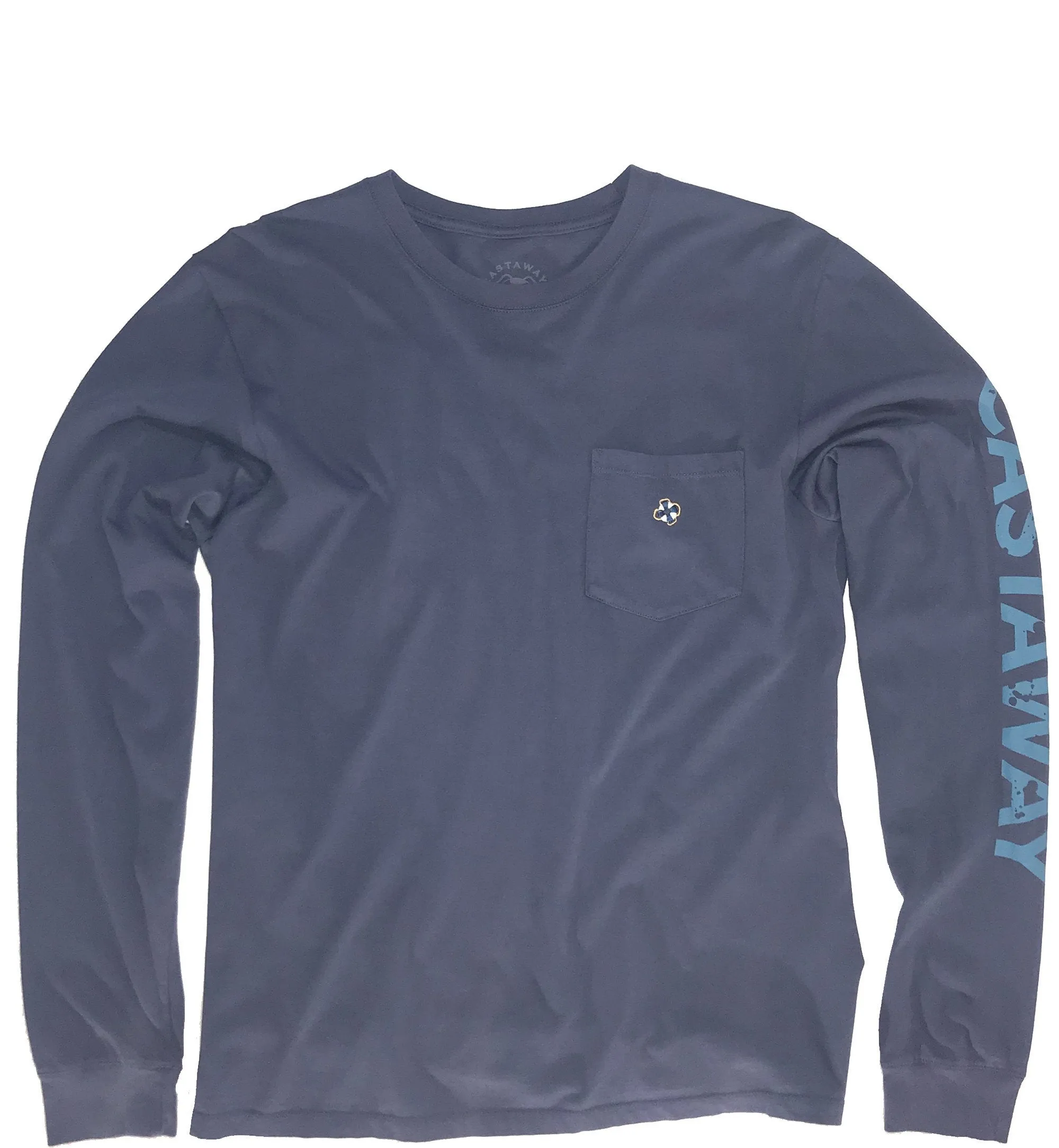 Beach Tee Long Sleeve Navy Castaway