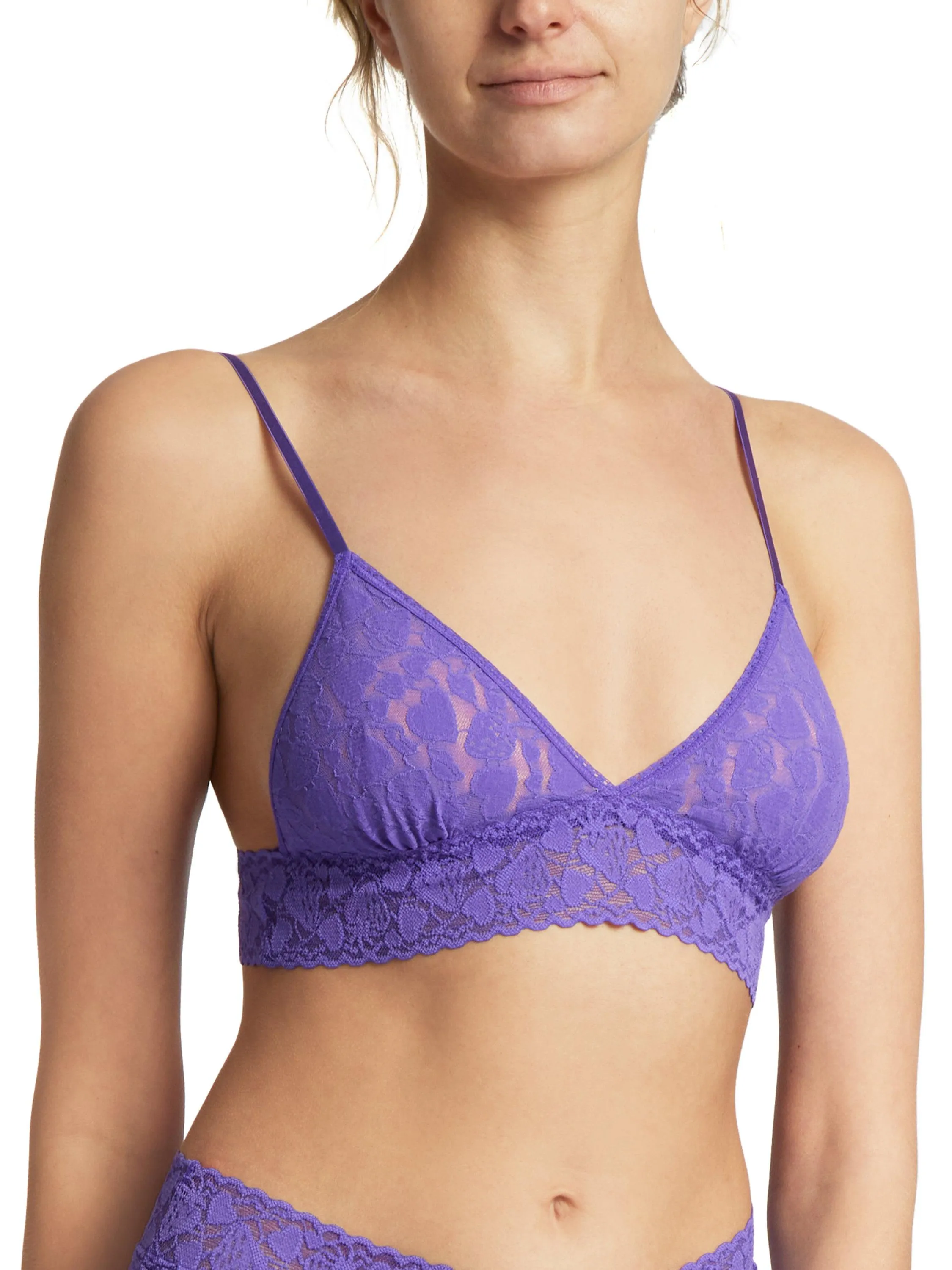 Berry In Love Padded Bralette Raw Amethyst Purple Sale