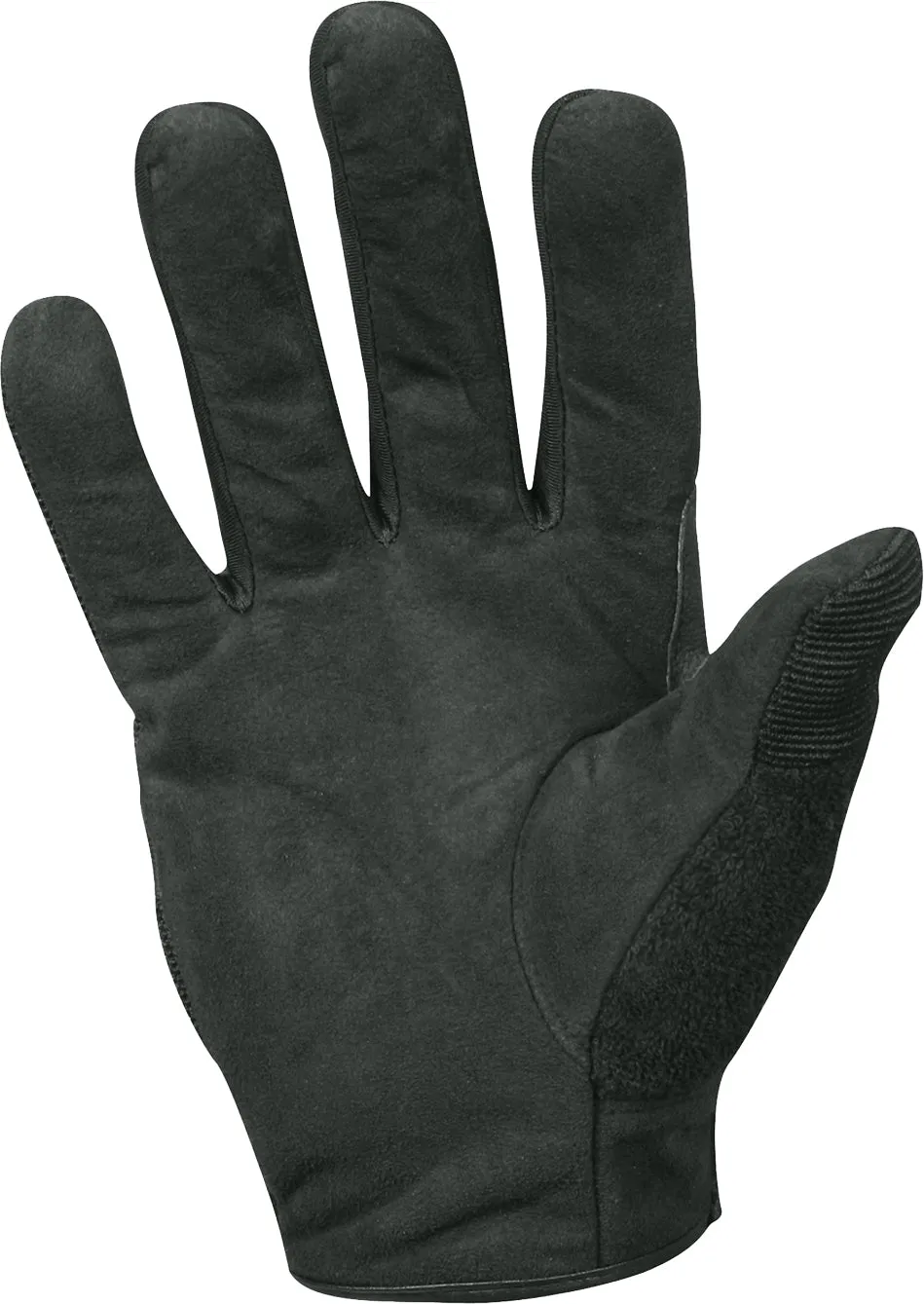 Black - Police Tactical Cut Resistant Street Shield Gloves