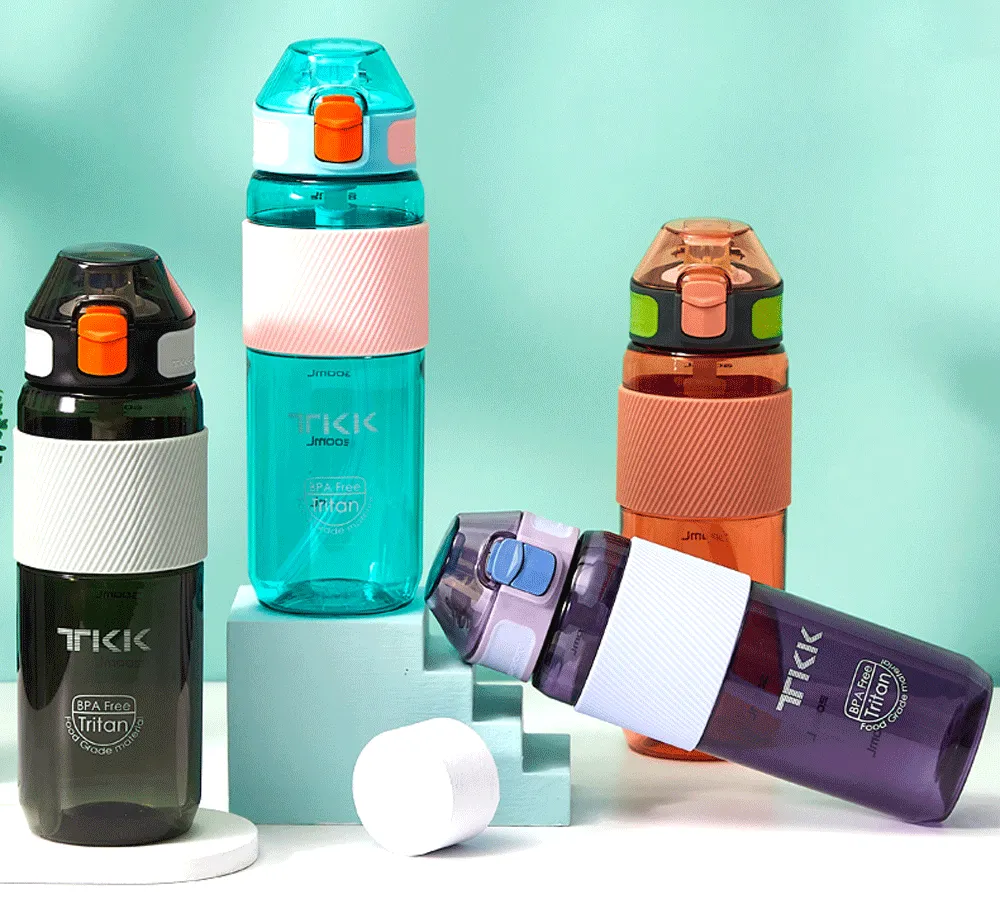 Bpa-Free Transparent Water Bottle.(700mL)