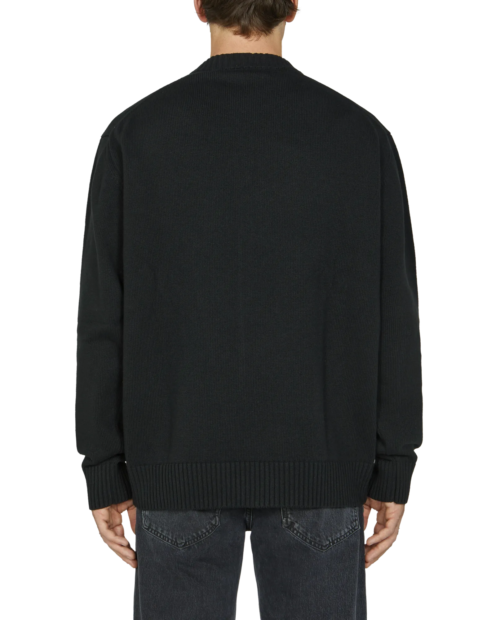 BUCKLE COLLAR CREWNECK