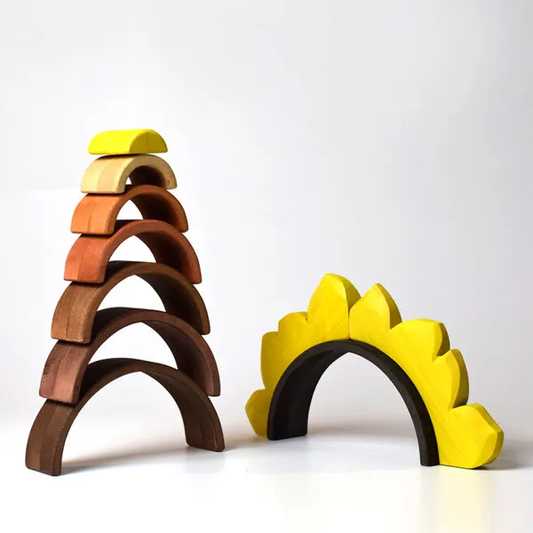 Bumbu Toys Arch Stacker - Sunflower