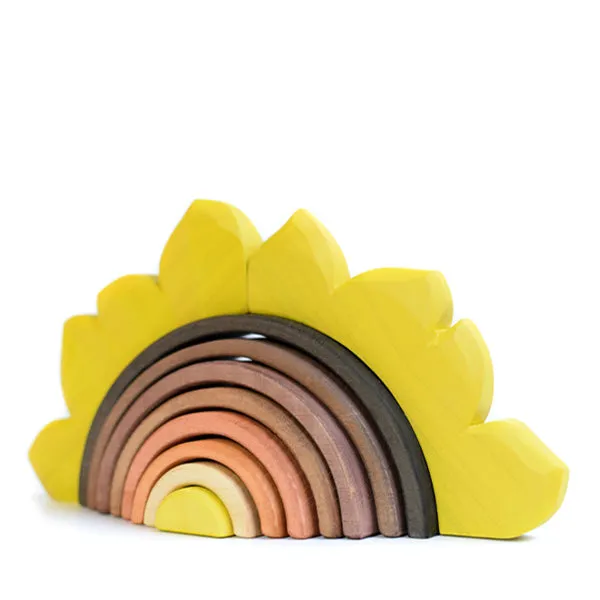 Bumbu Toys Arch Stacker - Sunflower