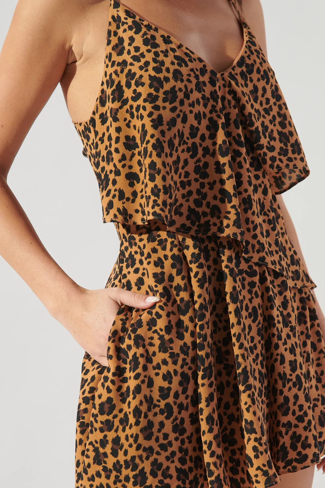 Carmelie Leopard Cece Romper