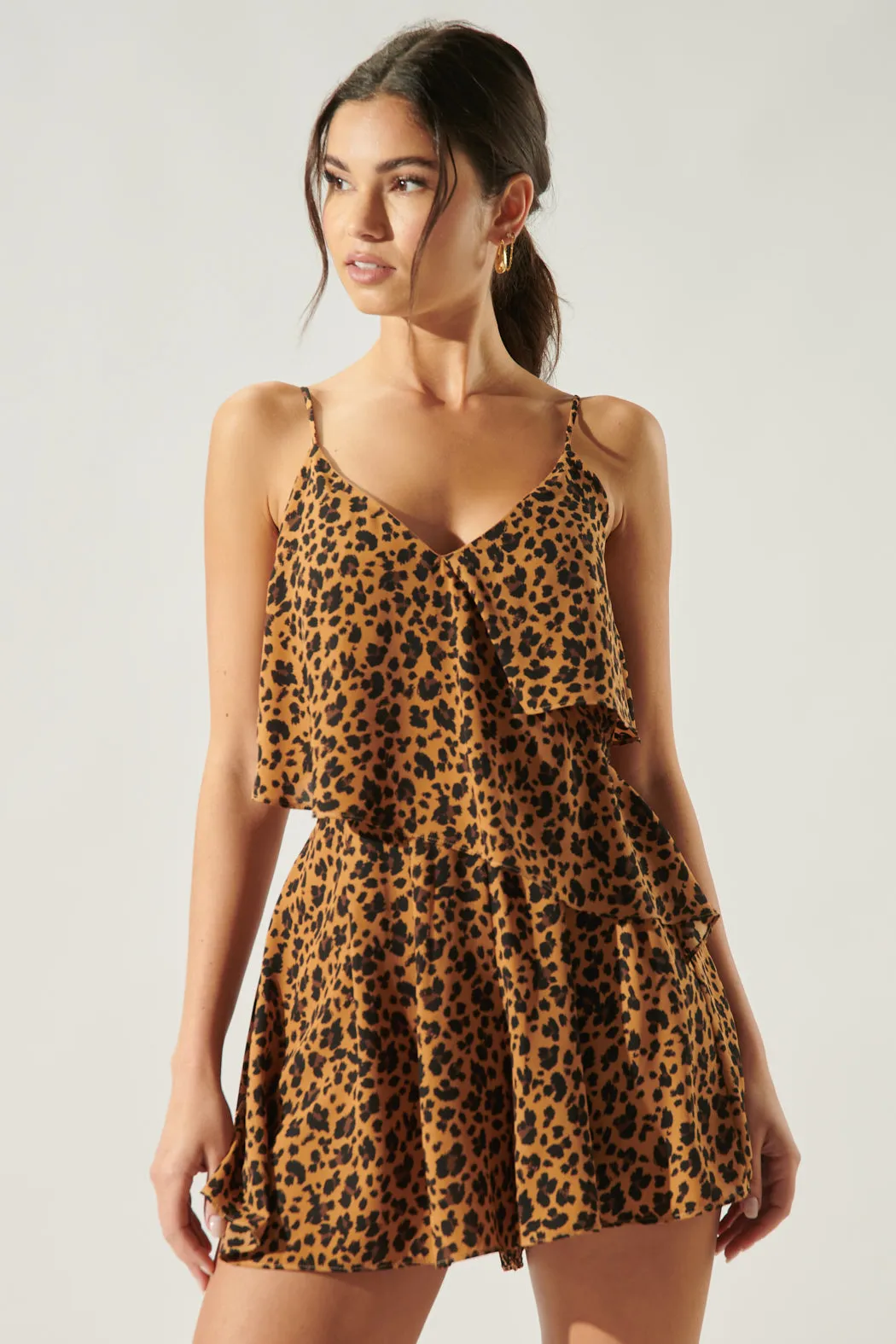 Carmelie Leopard Cece Romper