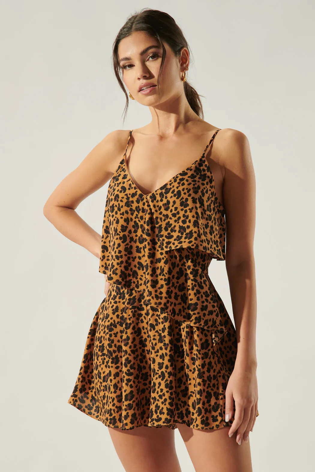 Carmelie Leopard Cece Romper