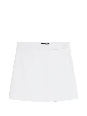 Cataleya Pleated Skirt / White