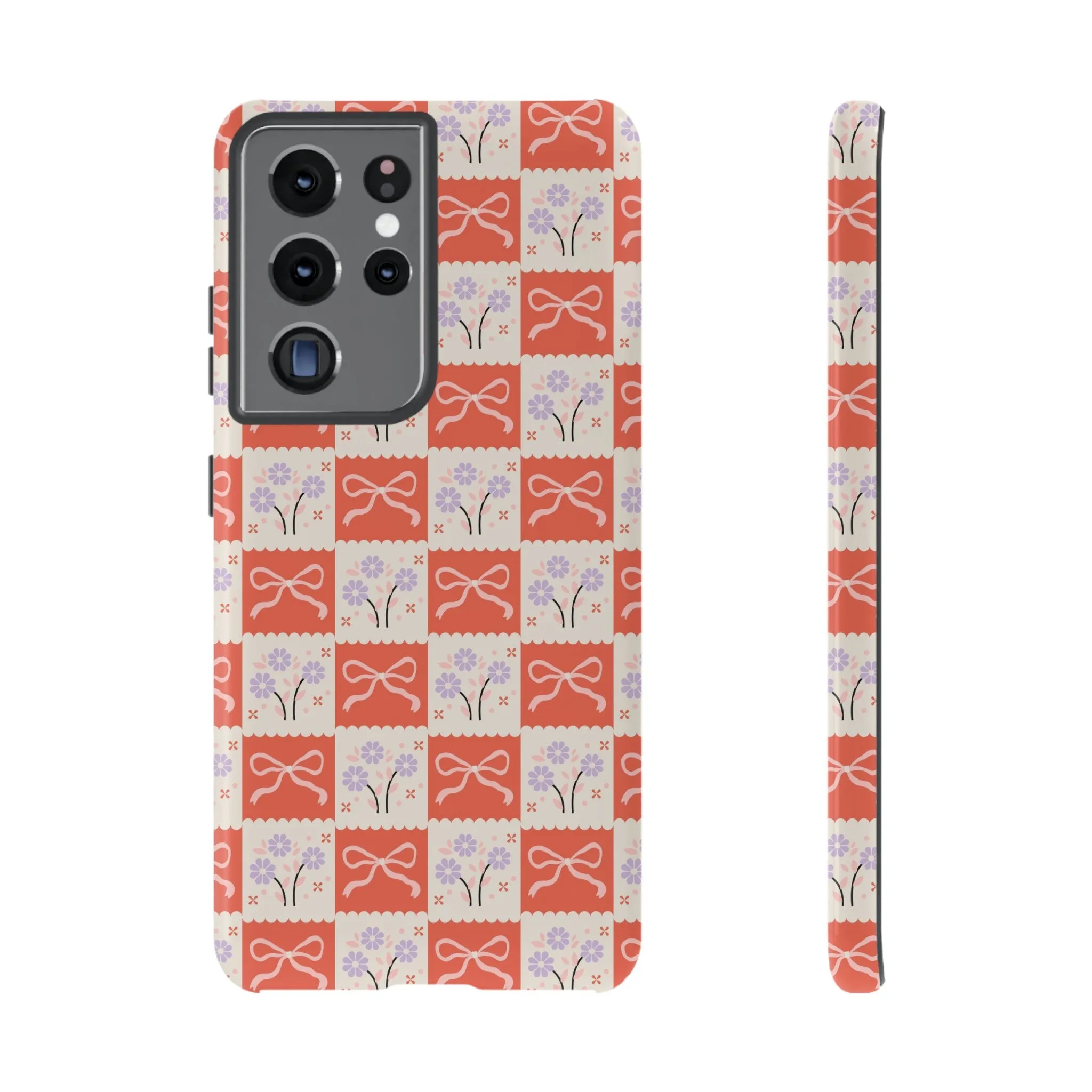 Checkered Charm | Red Checkered Case