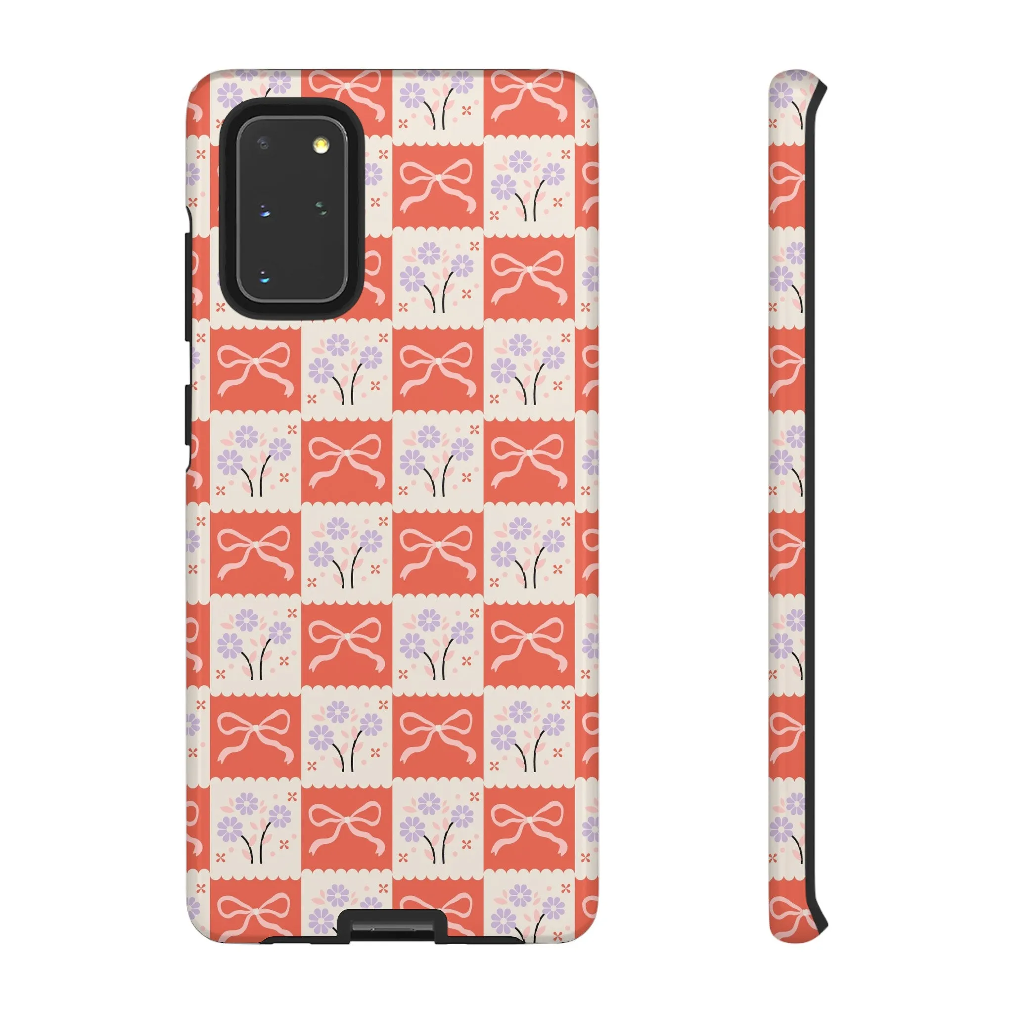 Checkered Charm | Red Checkered Case