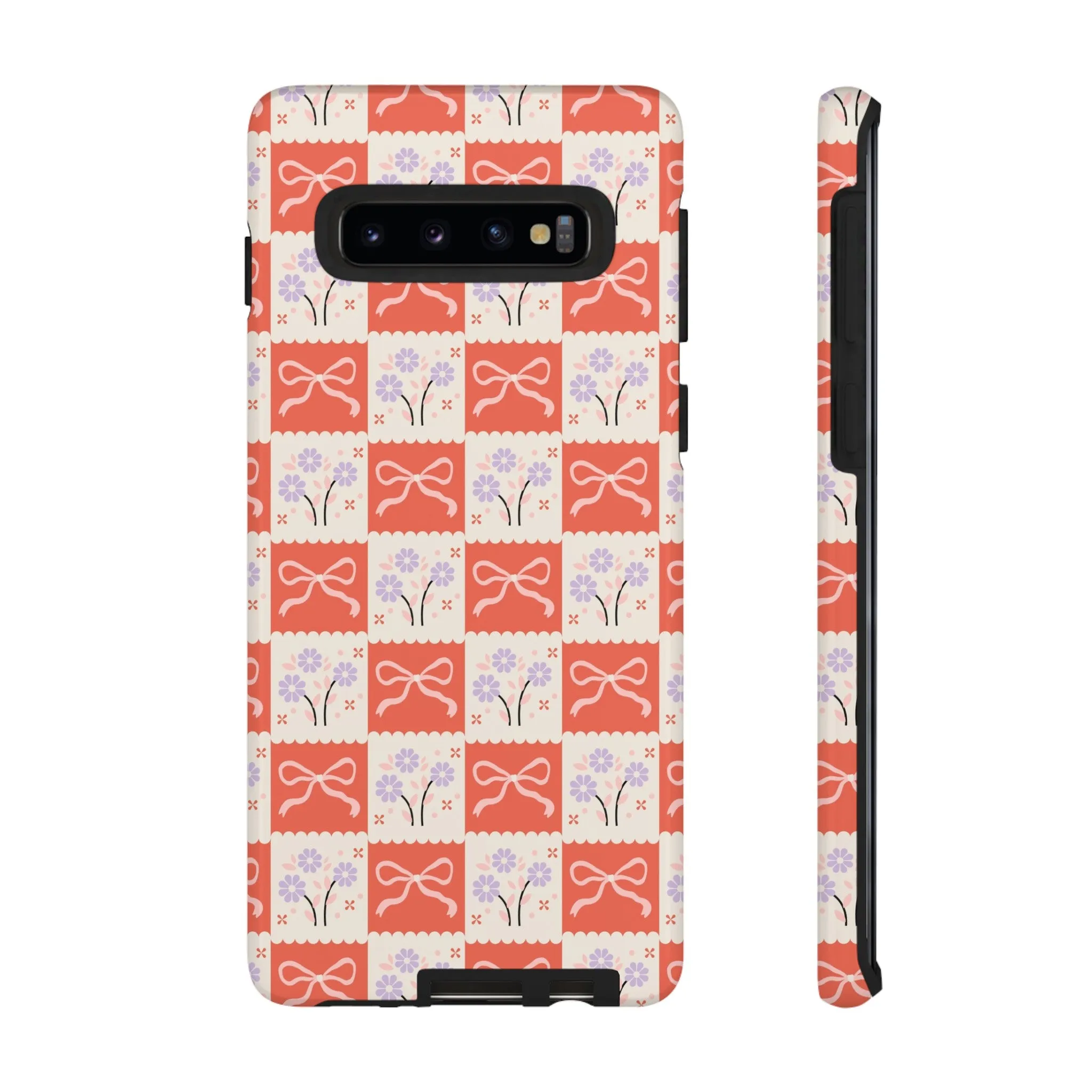 Checkered Charm | Red Checkered Case