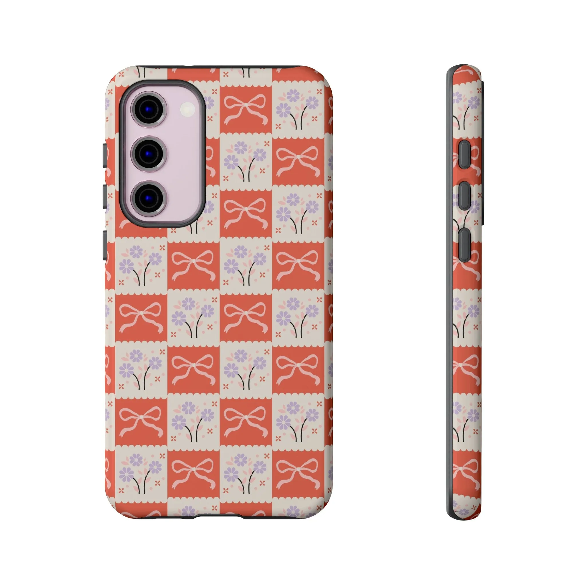 Checkered Charm | Red Checkered Case