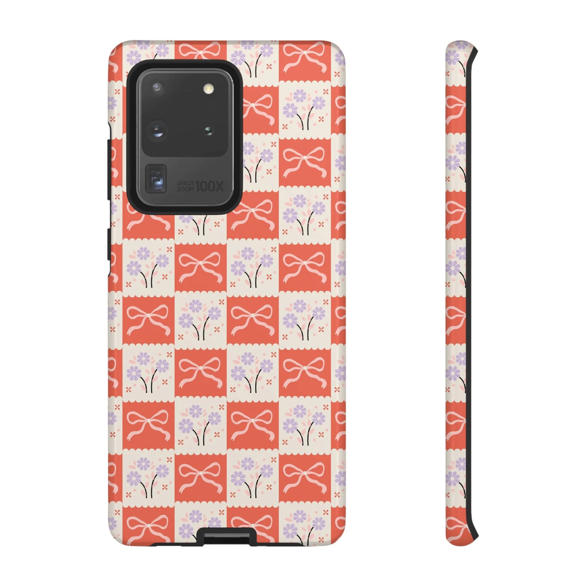 Checkered Charm | Red Checkered Case