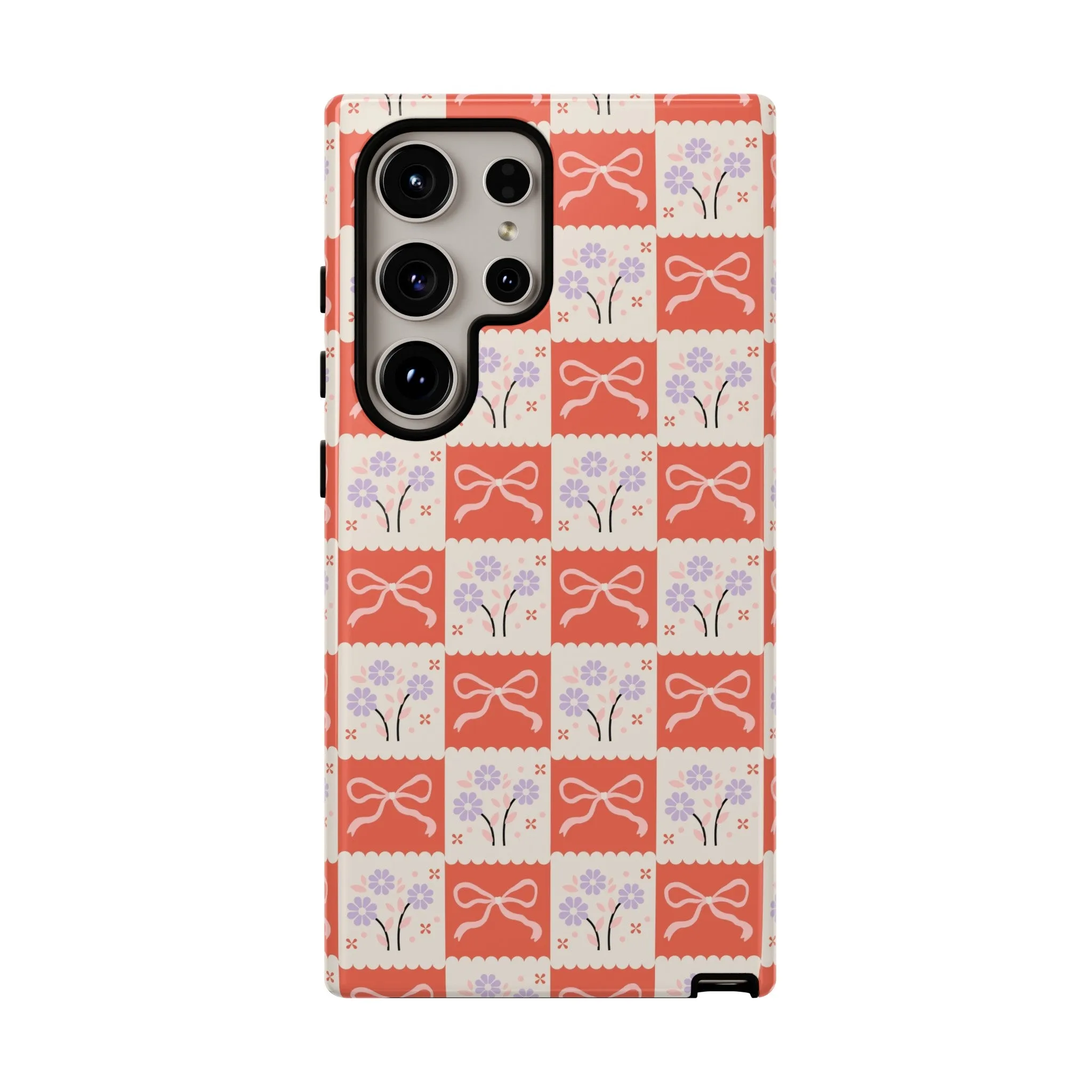 Checkered Charm | Red Checkered Case