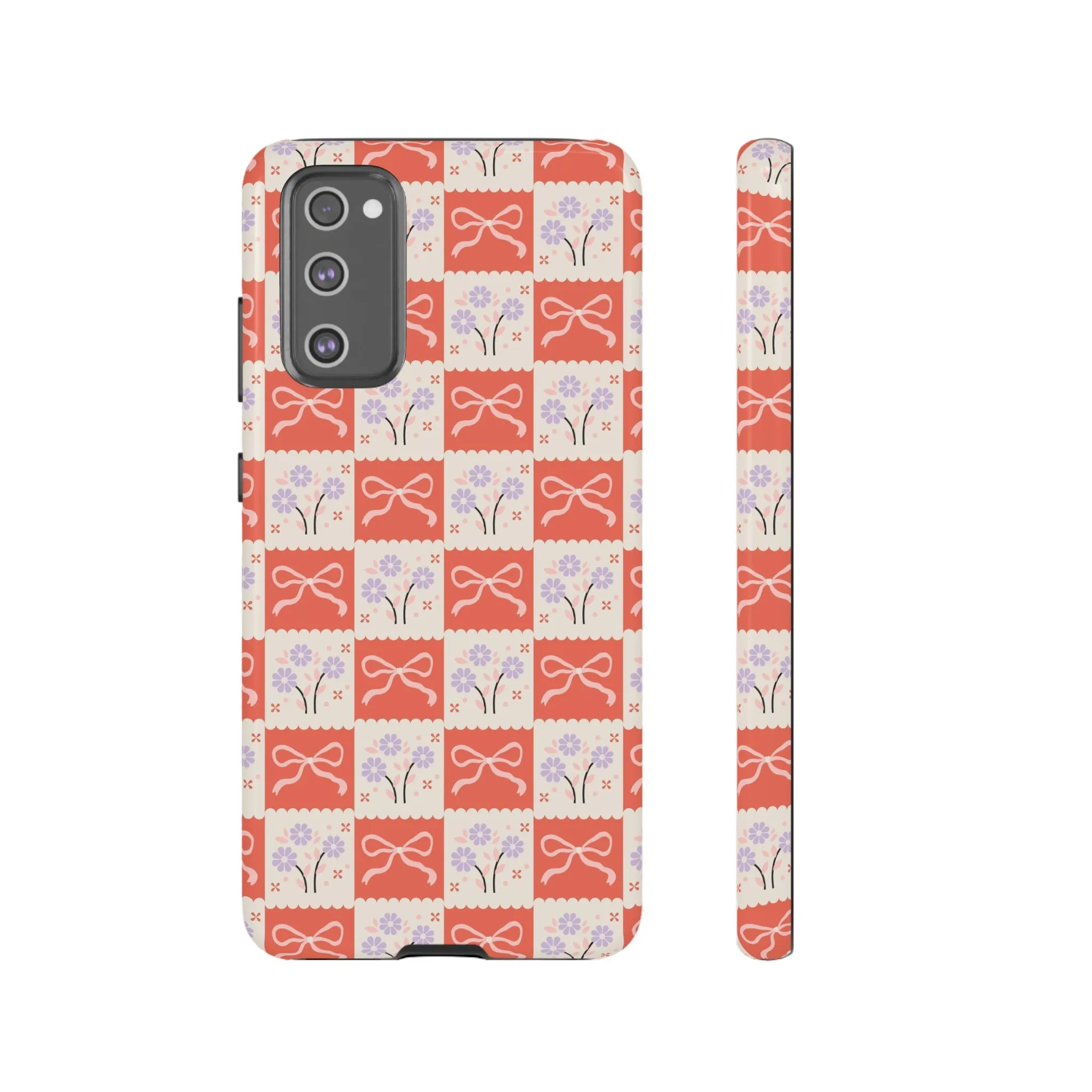 Checkered Charm | Red Checkered Case