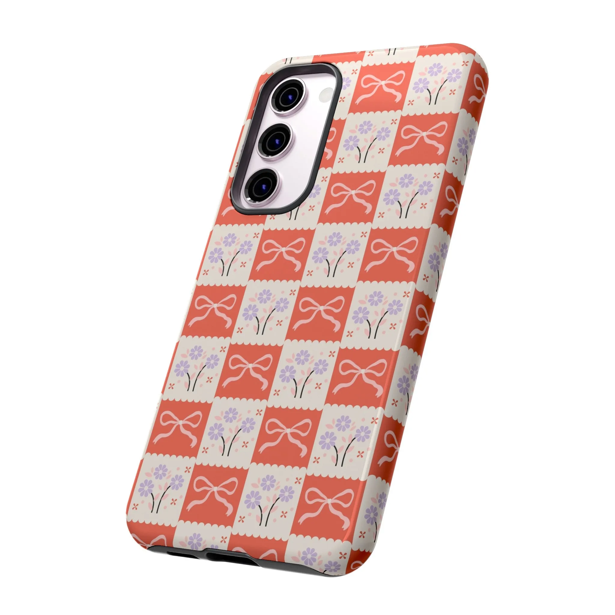 Checkered Charm | Red Checkered Case