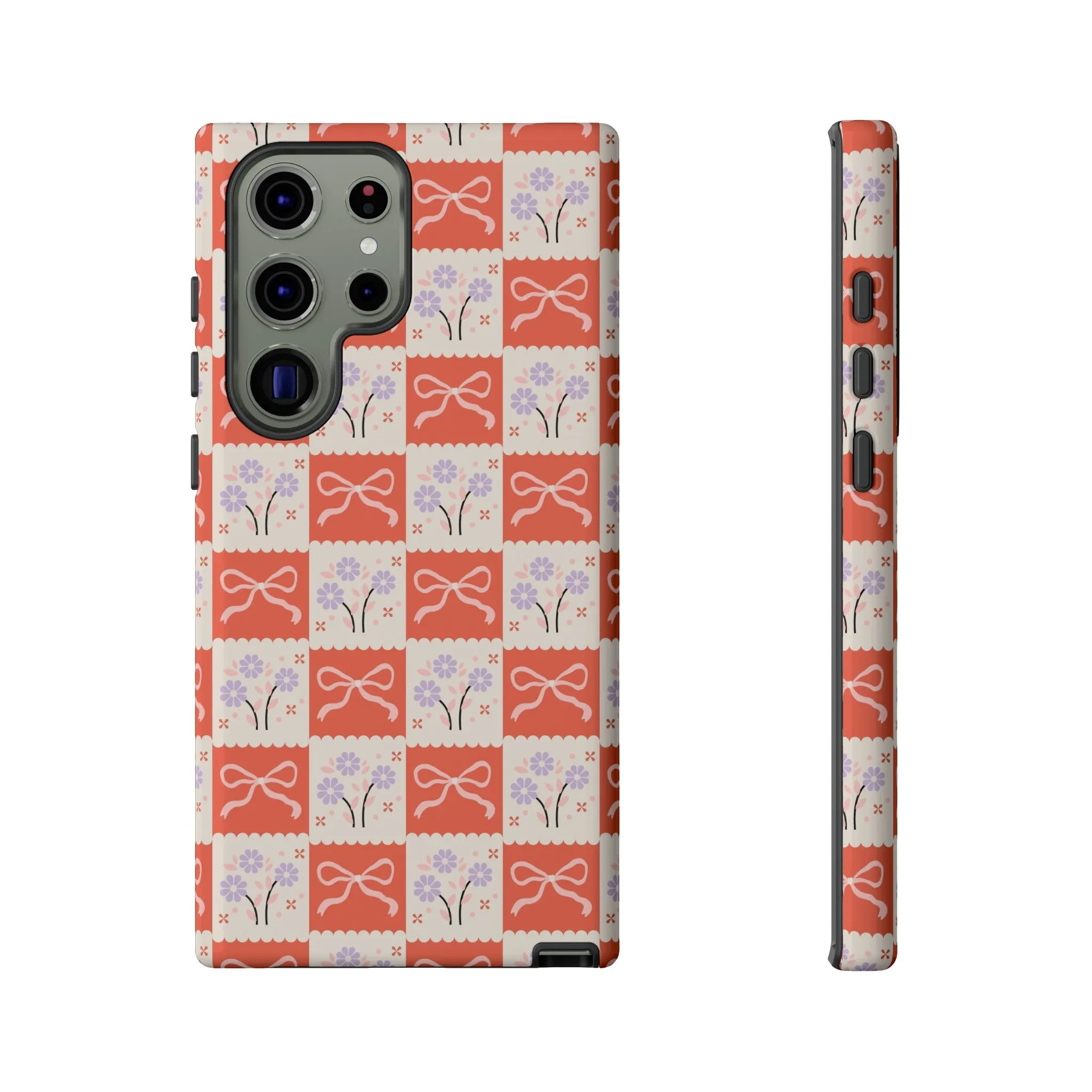 Checkered Charm | Red Checkered Case