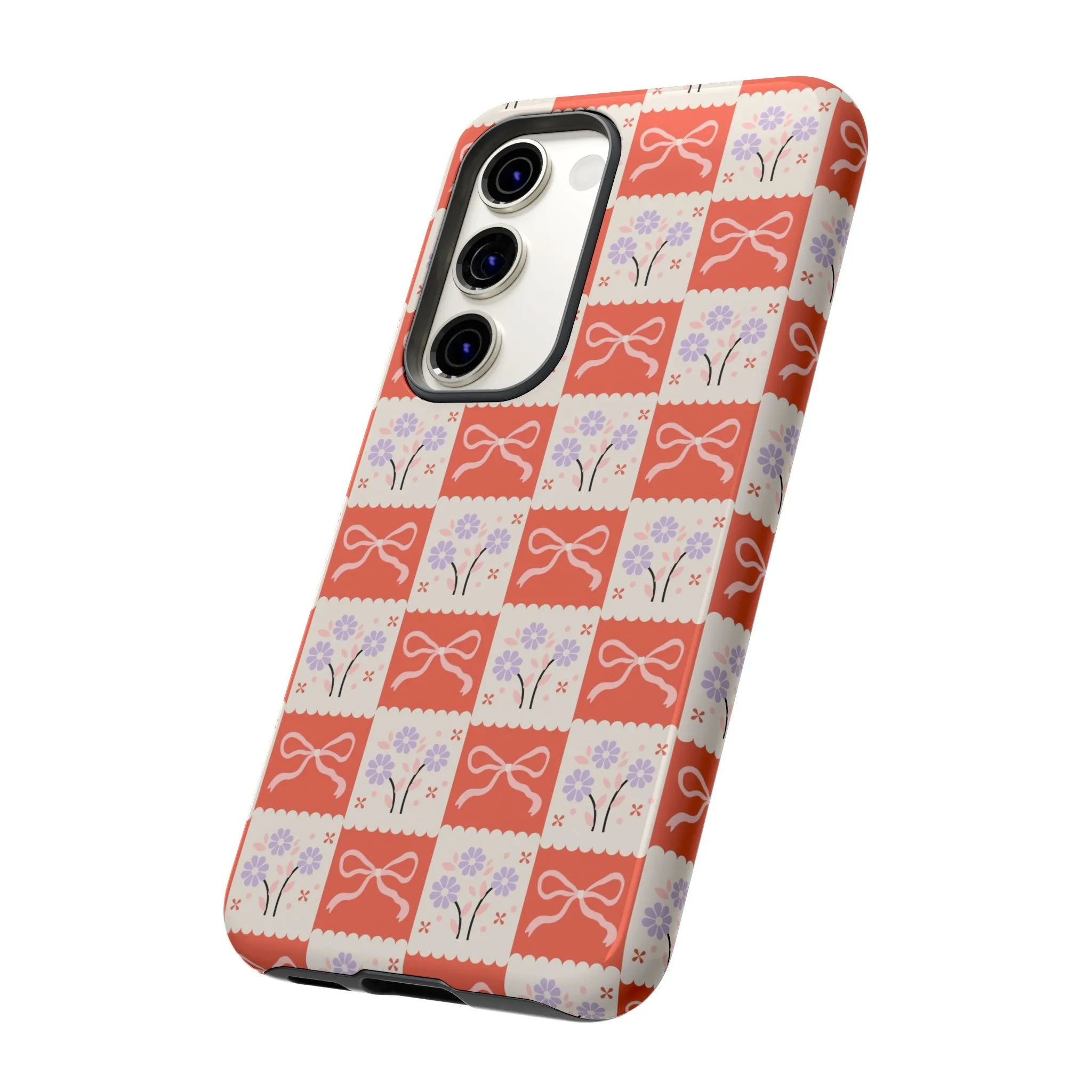 Checkered Charm | Red Checkered Case