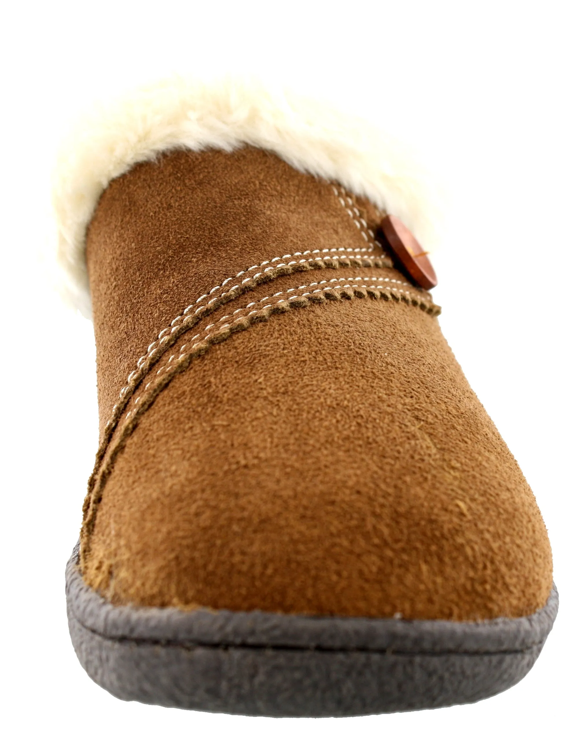 Clarks Women Warm Cozy Slip On Clog Slippers Rebecca