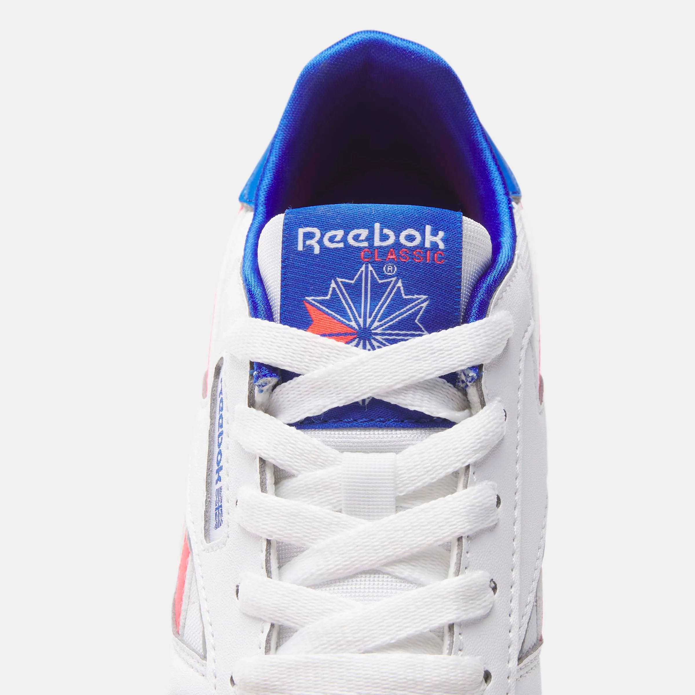 Classic Leather Step N Flash White/Electriccobalt/Neoncherr