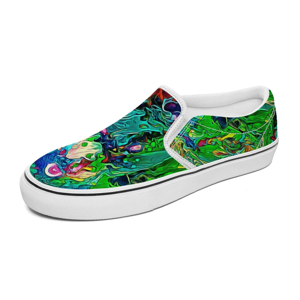 Colorful Collection - Unisex Slip-On Canvas Sneakers