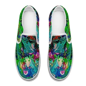 Colorful Collection - Unisex Slip-On Canvas Sneakers