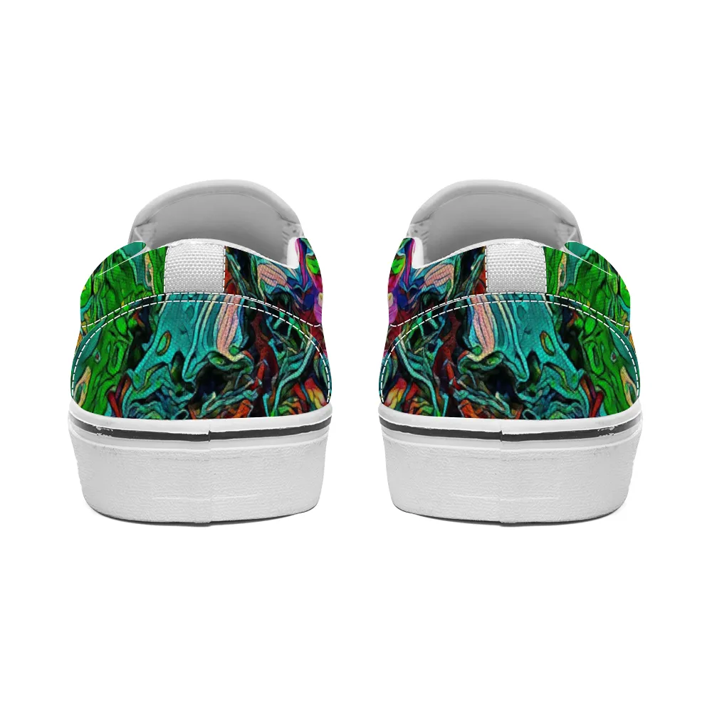 Colorful Collection - Unisex Slip-On Canvas Sneakers