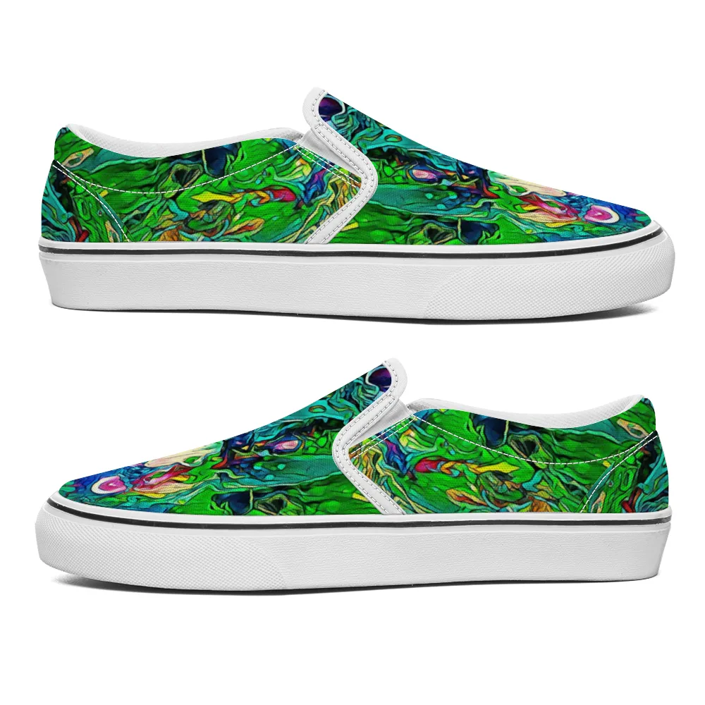 Colorful Collection - Unisex Slip-On Canvas Sneakers