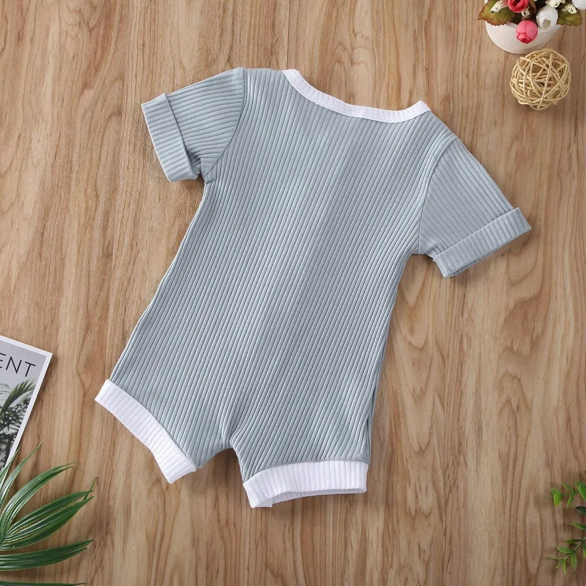 Cotton Ribbed Onesie