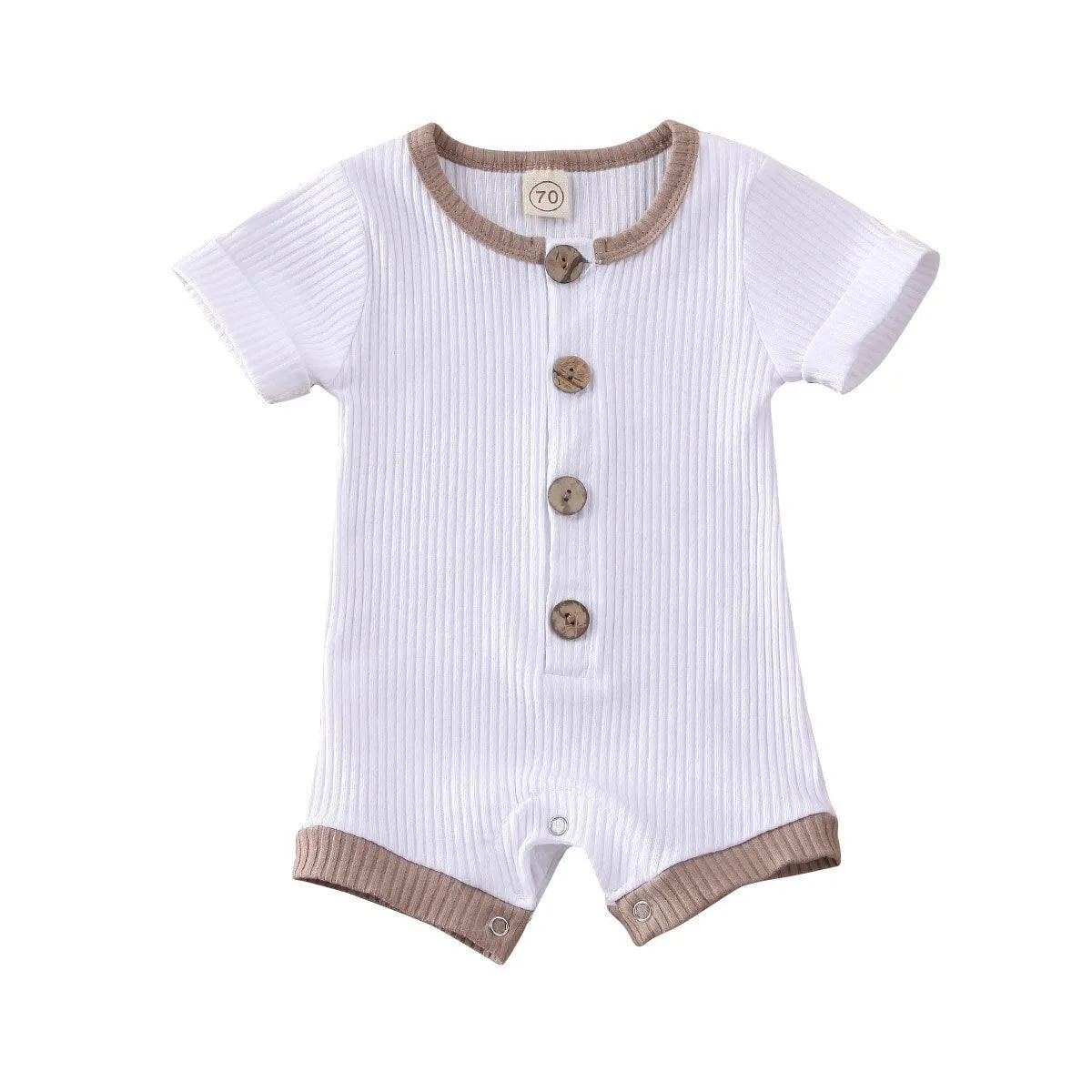 Cotton Ribbed Onesie