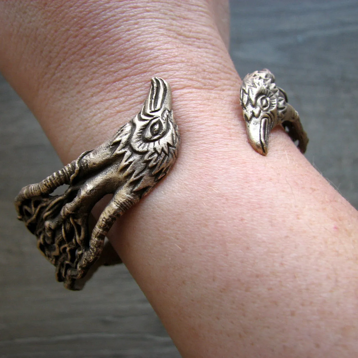 Crow Cuff Bracelet