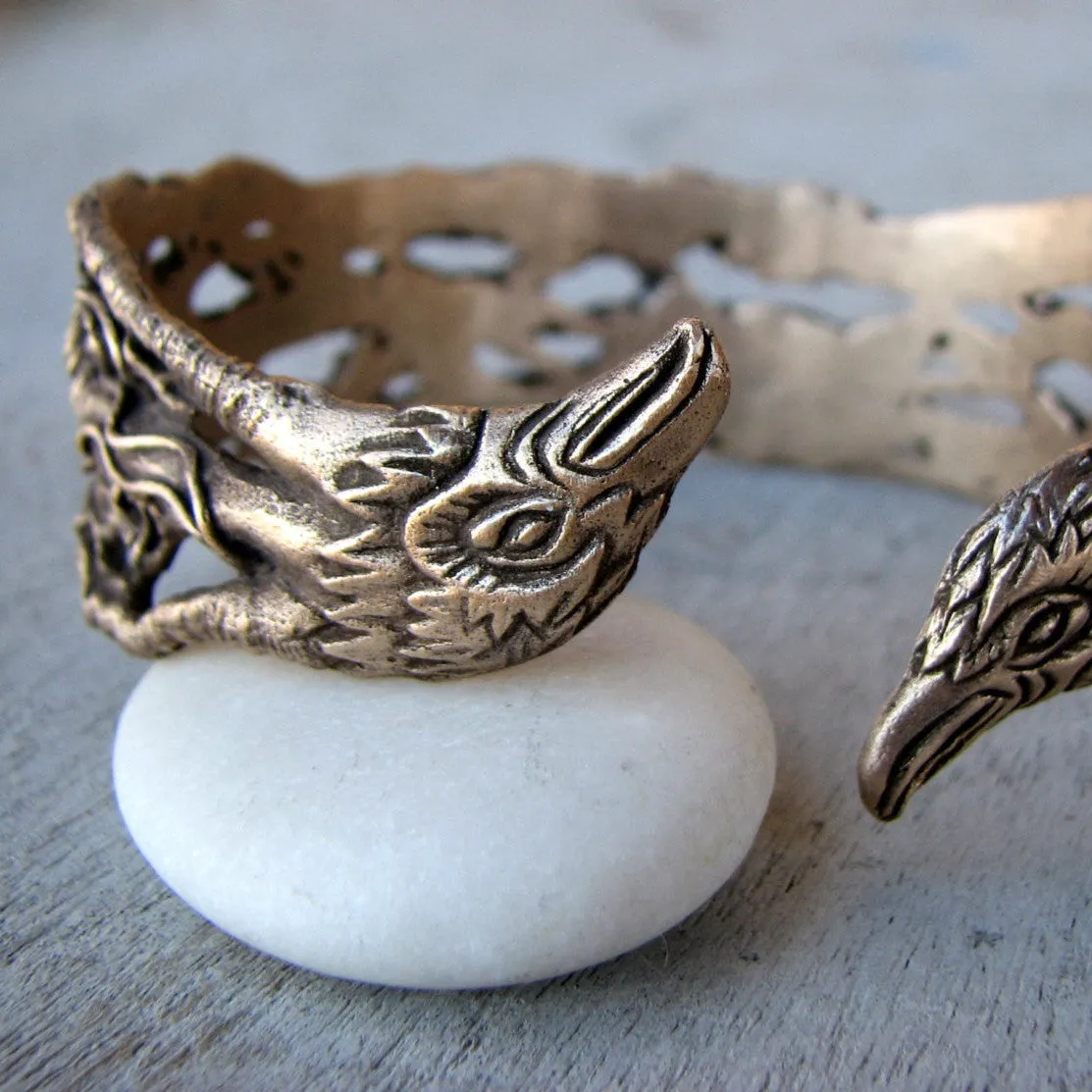 Crow Cuff Bracelet