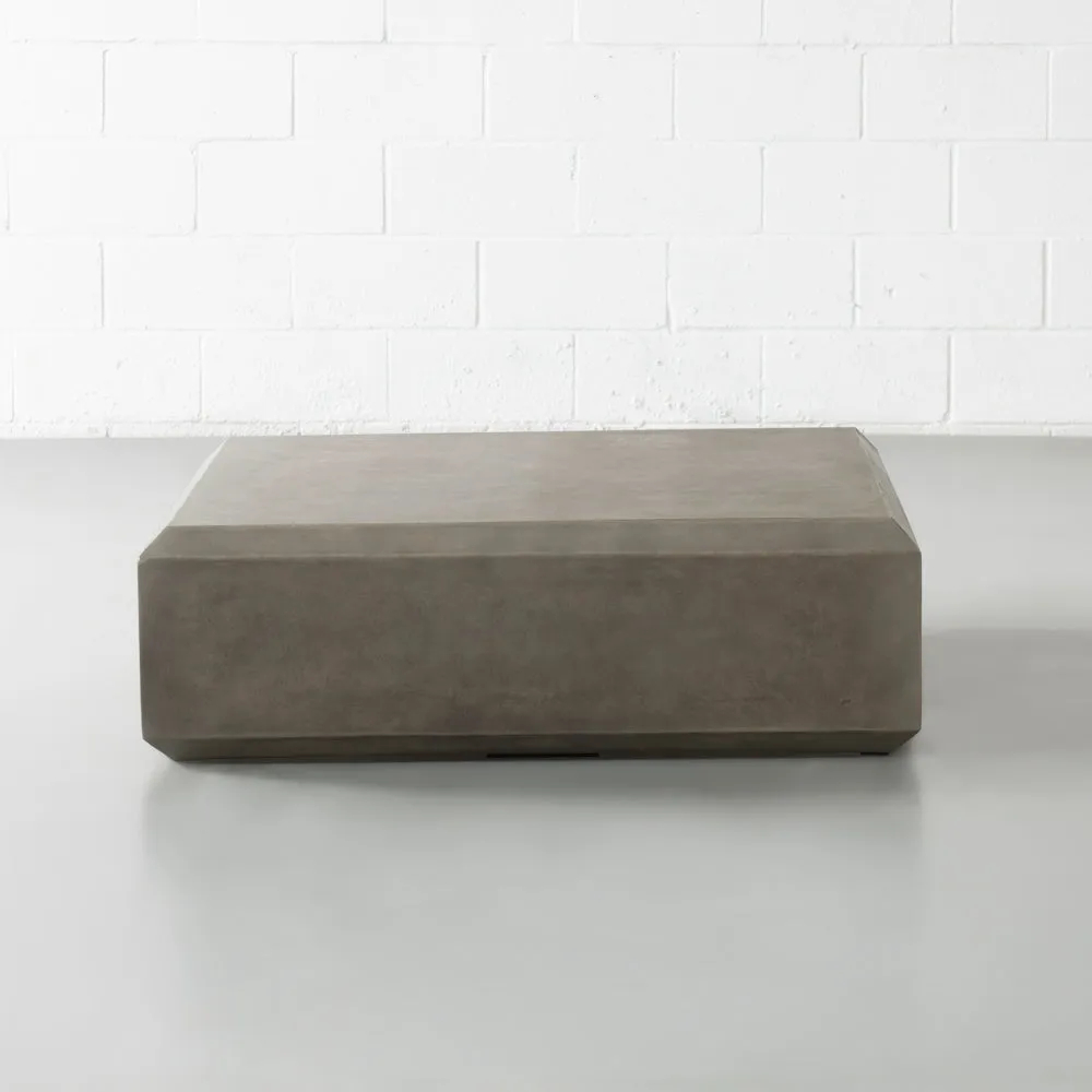 DASANO - Grey Concrete Coffee Table Square