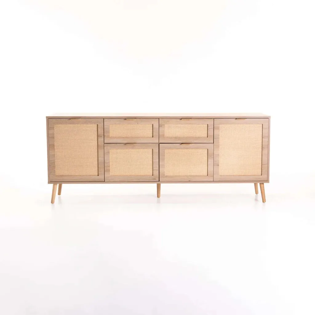 DEWI 4 DOOR 2 DRAWER SIDEBOARD