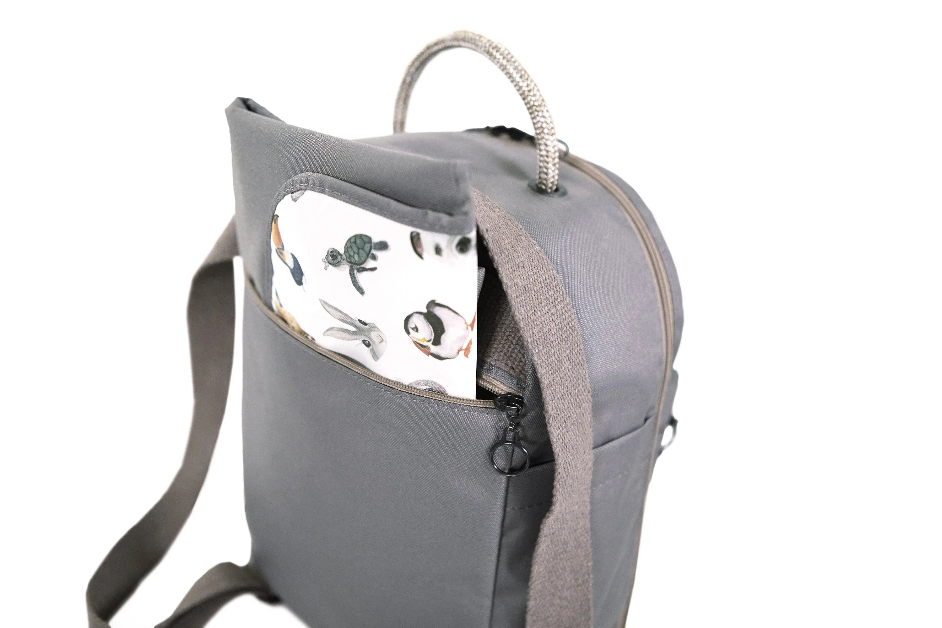 Diaper Backpack Set - Gray GOGI